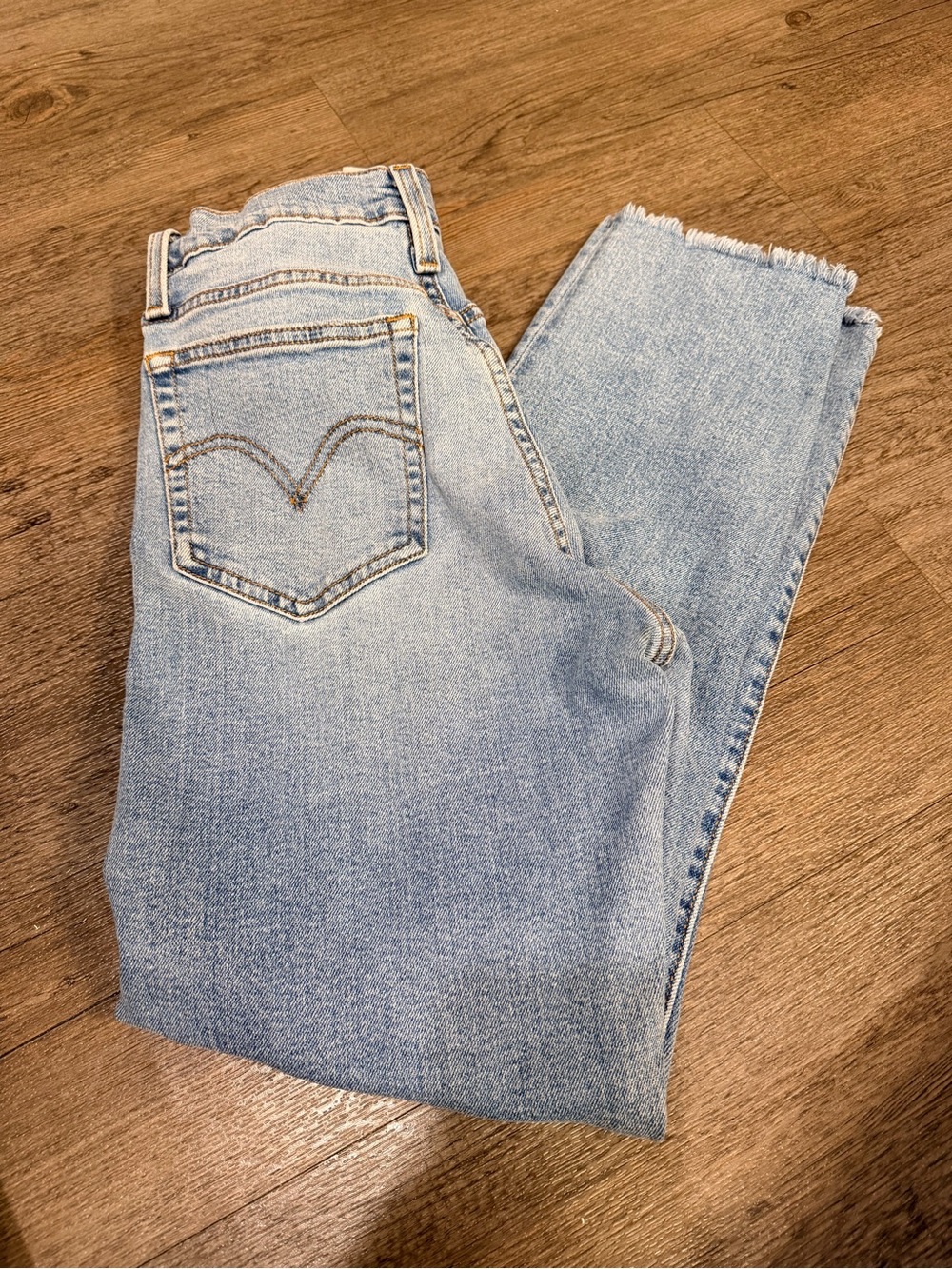 Levi's Light Blue  Straight Leg Jeans